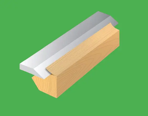 Quarter Cut Wood Veneer Straight Vertical Grain