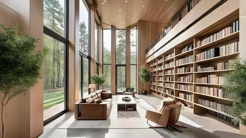 Premium veneer panels used in furniture design