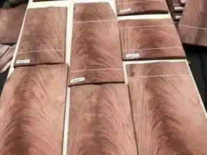 Mahogany Crotch Veneer 1